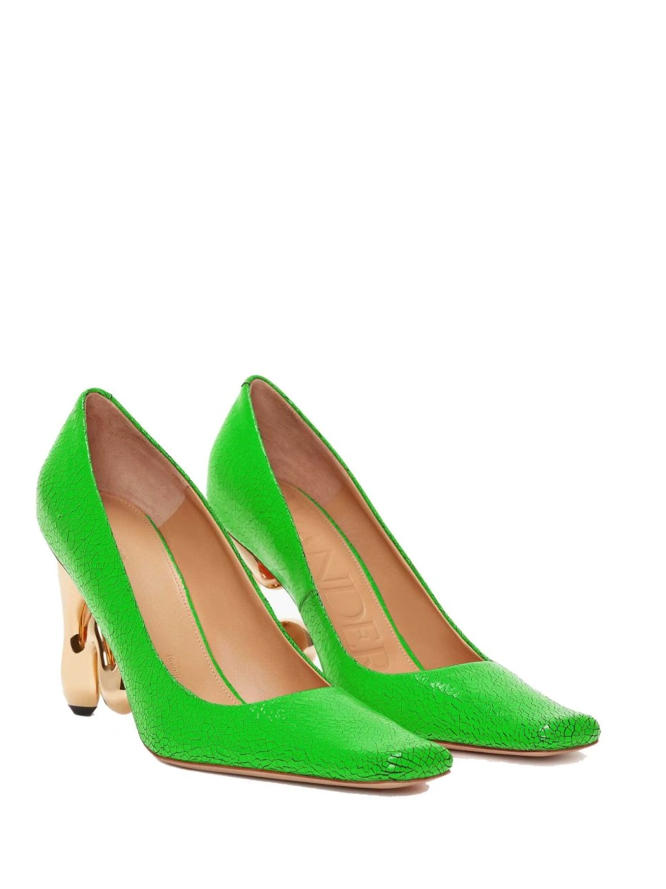 Affordable pumps Women JW Anderson JW leather Bubble Heel 0502